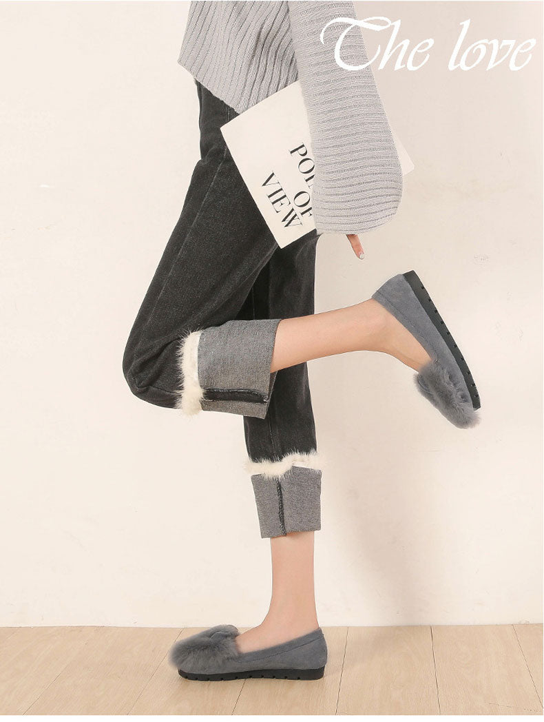 Women fuzzy Shoes