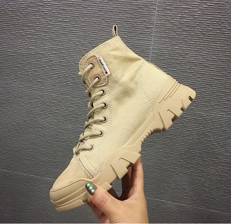 Canvas Motorcycle Shoes