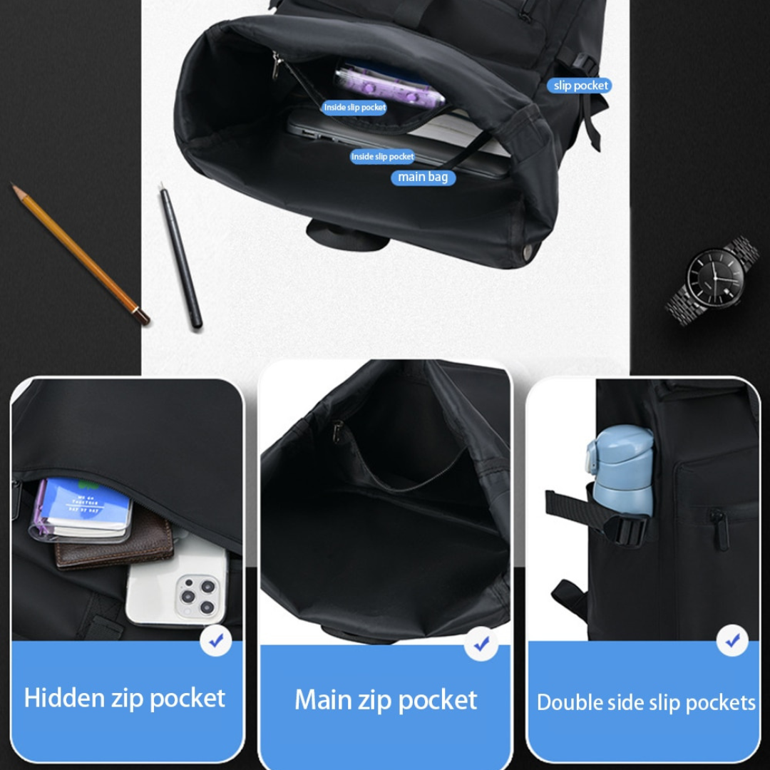 Laptop Large Capacity Waterproof Backpack (Offer Until 01-April-2024)