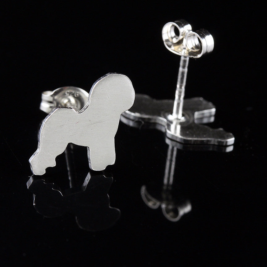 Bichon Frise Studs