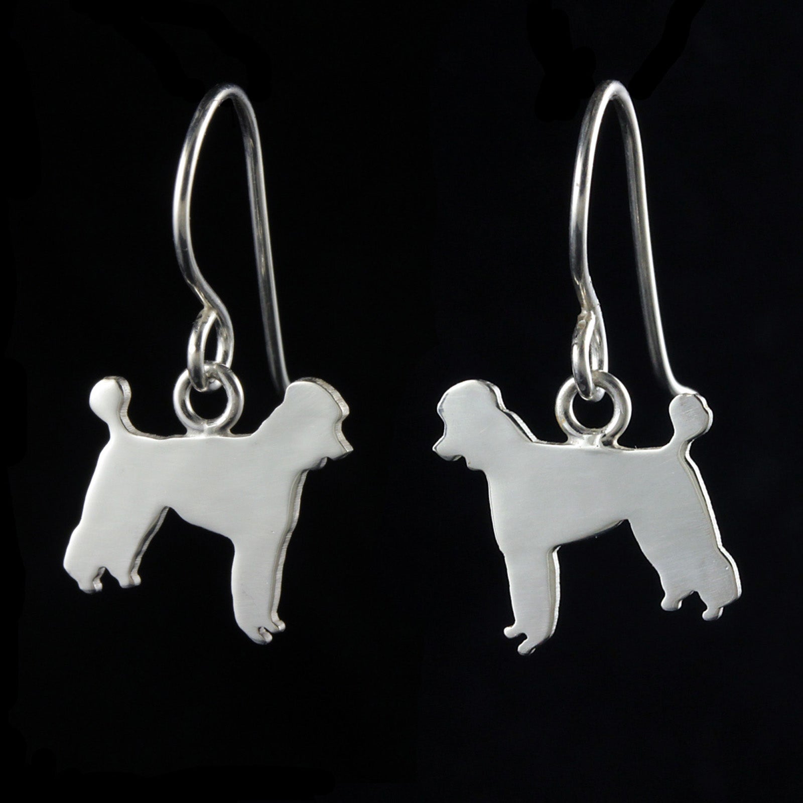 Poodle Dangle Earrings