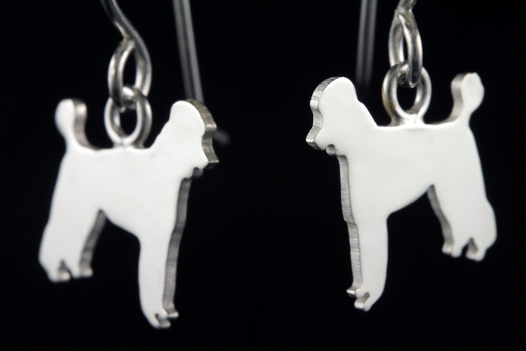 Poodle Dangle Earrings