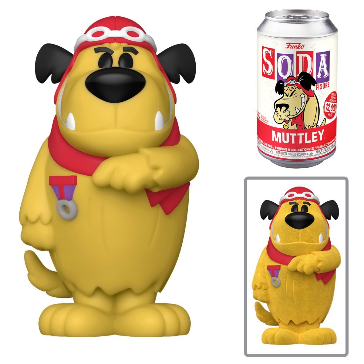 Hanna-Barbera Funko Vinyl SODA Muttley (Chance of Chase) (Pre-Order)