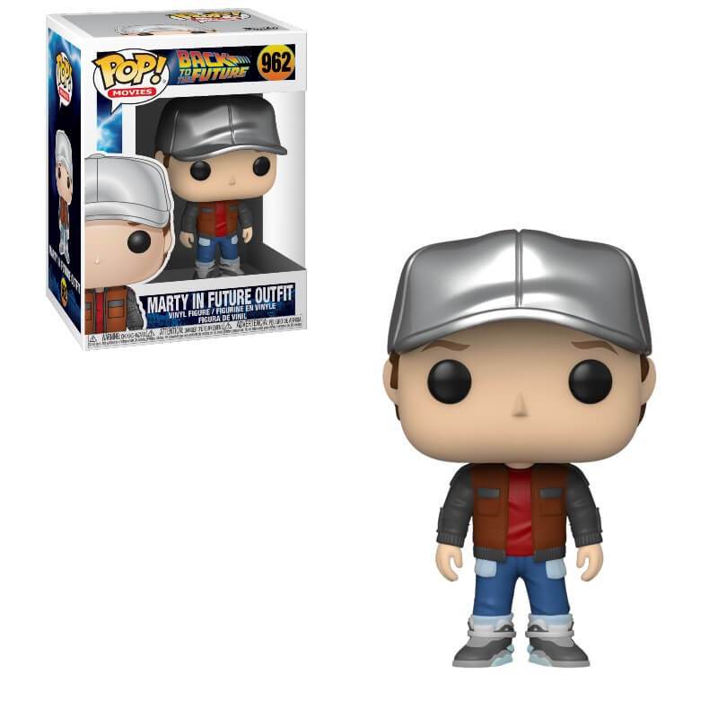 Back To The Future Funko Pop! Marty McFly (Future Outfit & Hat) (Pre-Order)