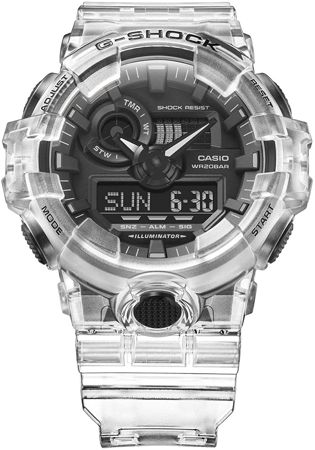 G-Shock GA700SKE-7A Transparent/Black One Size