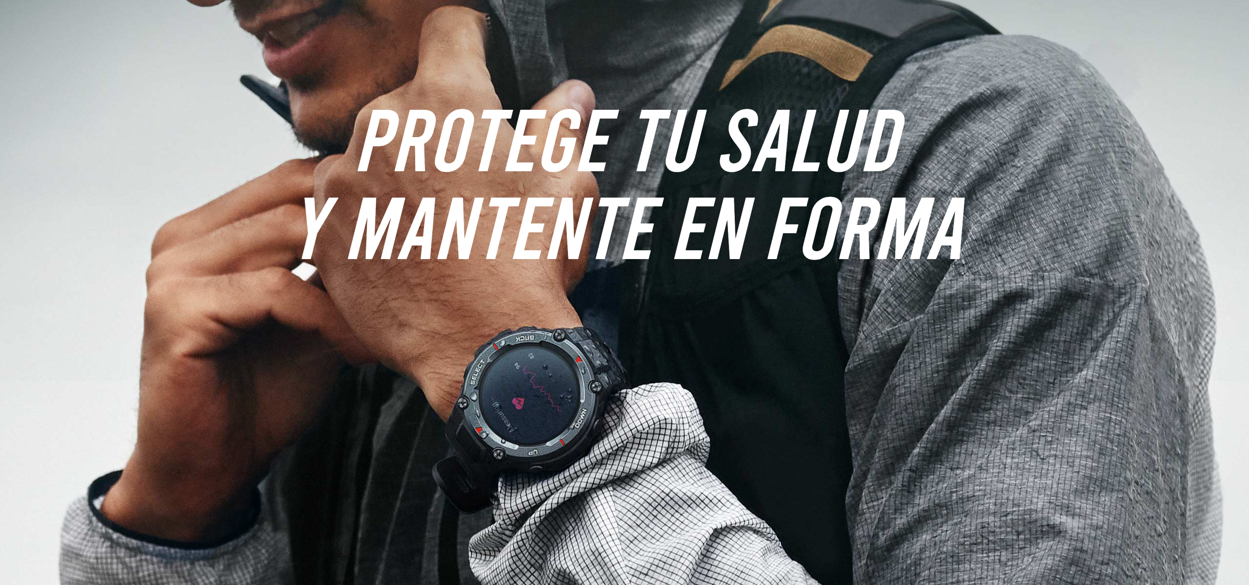 Amazfit T-Rex Pro - PROTEGE TU SALUD Y MANTENTE EN FORMA