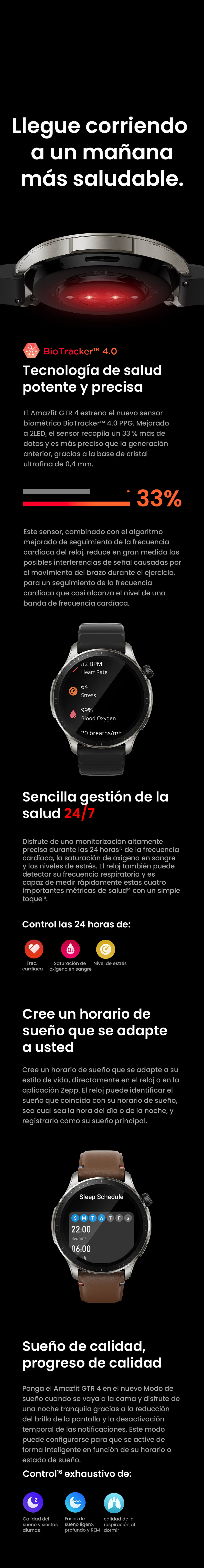 amazfit gtr 4 review español