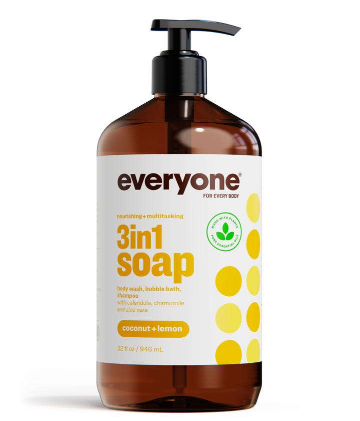 Coconut & Lemon 3IN1 Soap