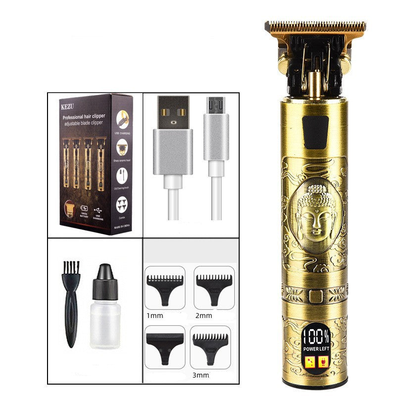 Best Seller T9 a Hair Trimmer high-quality Hairdresser Shaver Carving Mark