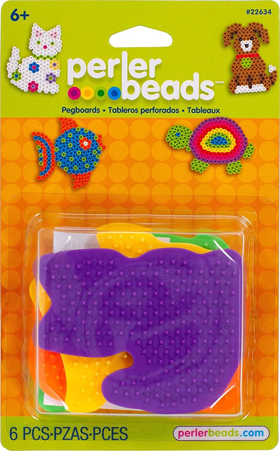 Perler Beads Small Animal Pegboards - 4 Count