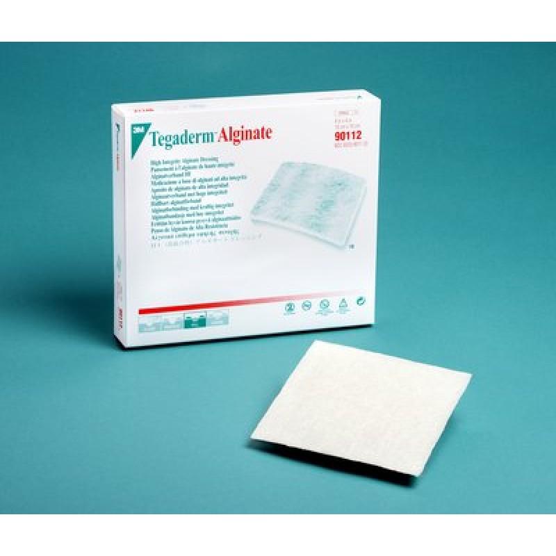 Dressing Calcium Alginate Fiber 4 X 4in Tegaderm - Box Of 10