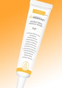 Medihoney Antibacterial Honey, 20g Tube - Box Of 5