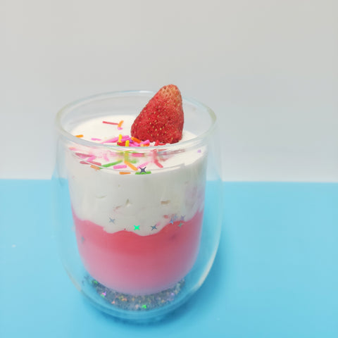 Strawberry Milkshake Magic Globe recipe