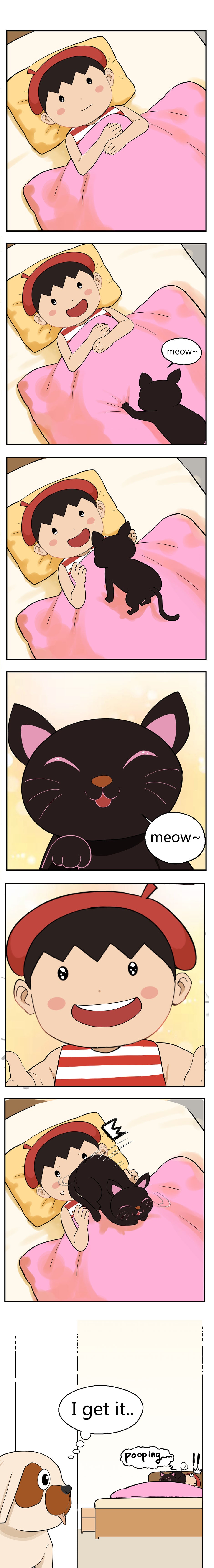 When Your Cat's Love Language is Unique magic buddies comic magic globe funny short story with cat and pets