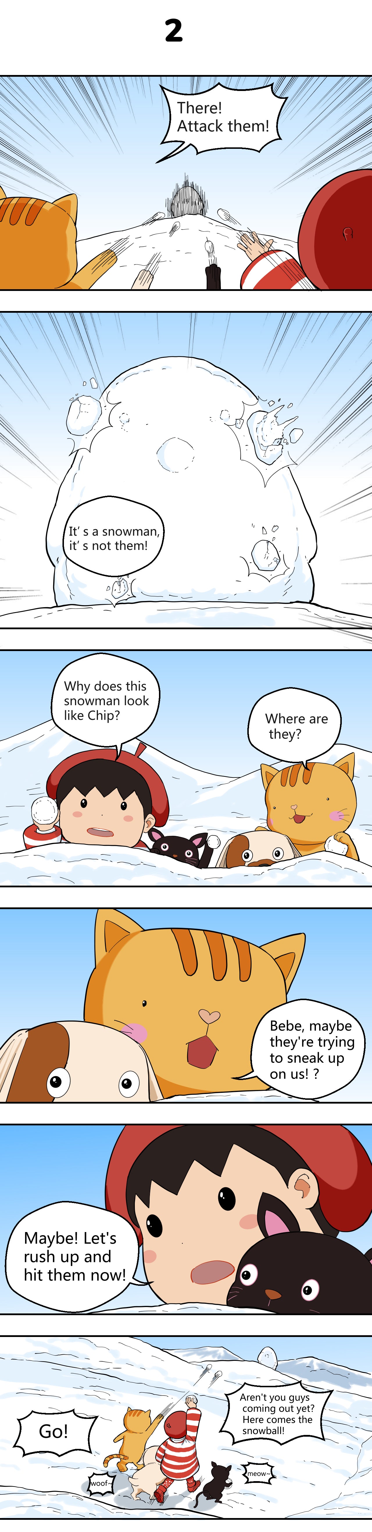 <Winter holiday-2> Magic Globe comic