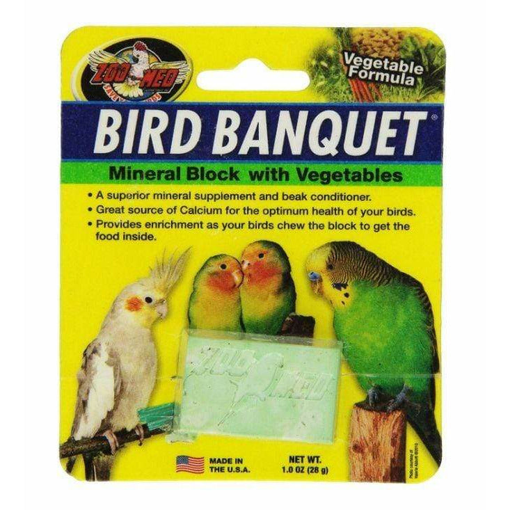 Zoo Med Bird Banquet Vegetable Block