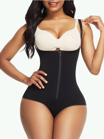 Sculptshe Adjustable Straps Underbust Bodysuit Shapewear