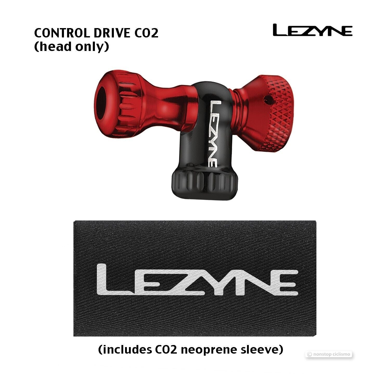 Lezyne CONTROL DRIVE CO2 Inflator Head Only