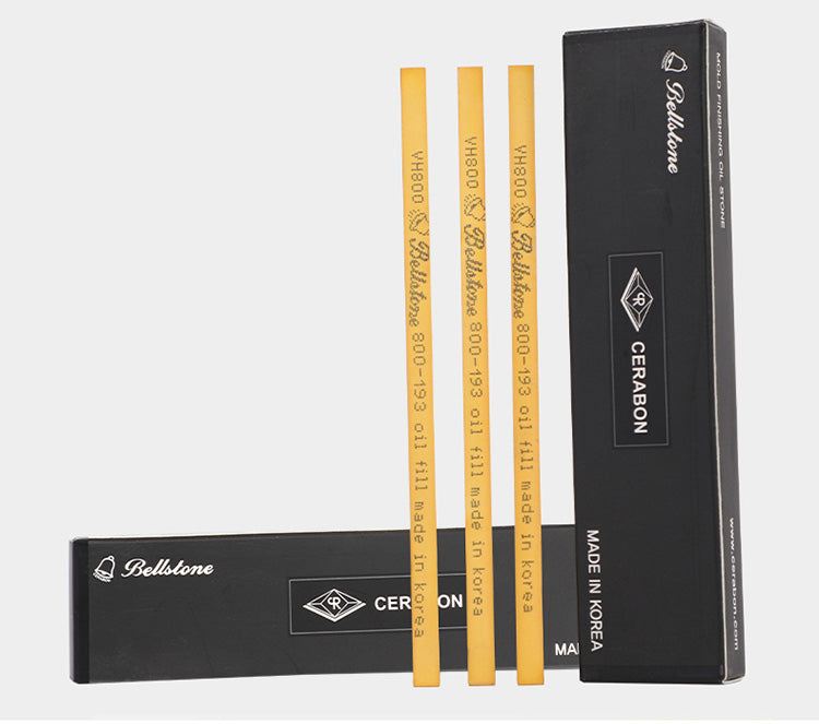 Bellstone polishing stone for metal 3x6x150-10