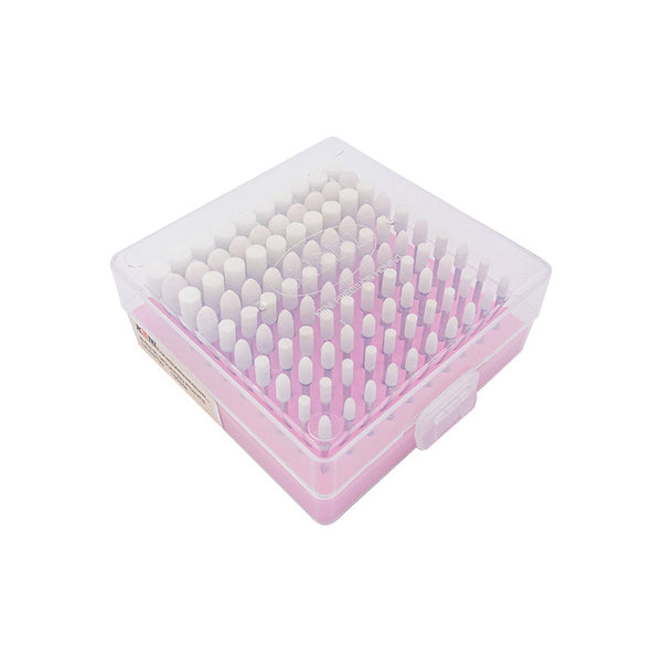 white mounted points