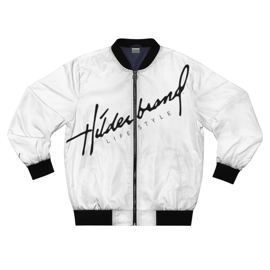 Hilderbrand Lifestyle Signature Bomber Jacket (white)