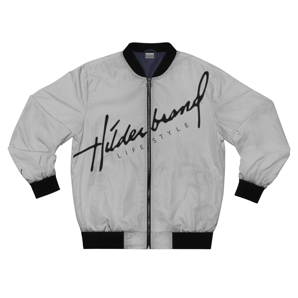 Hilderbrand Lifestyle Signature Bomber Jacket (Smoke)