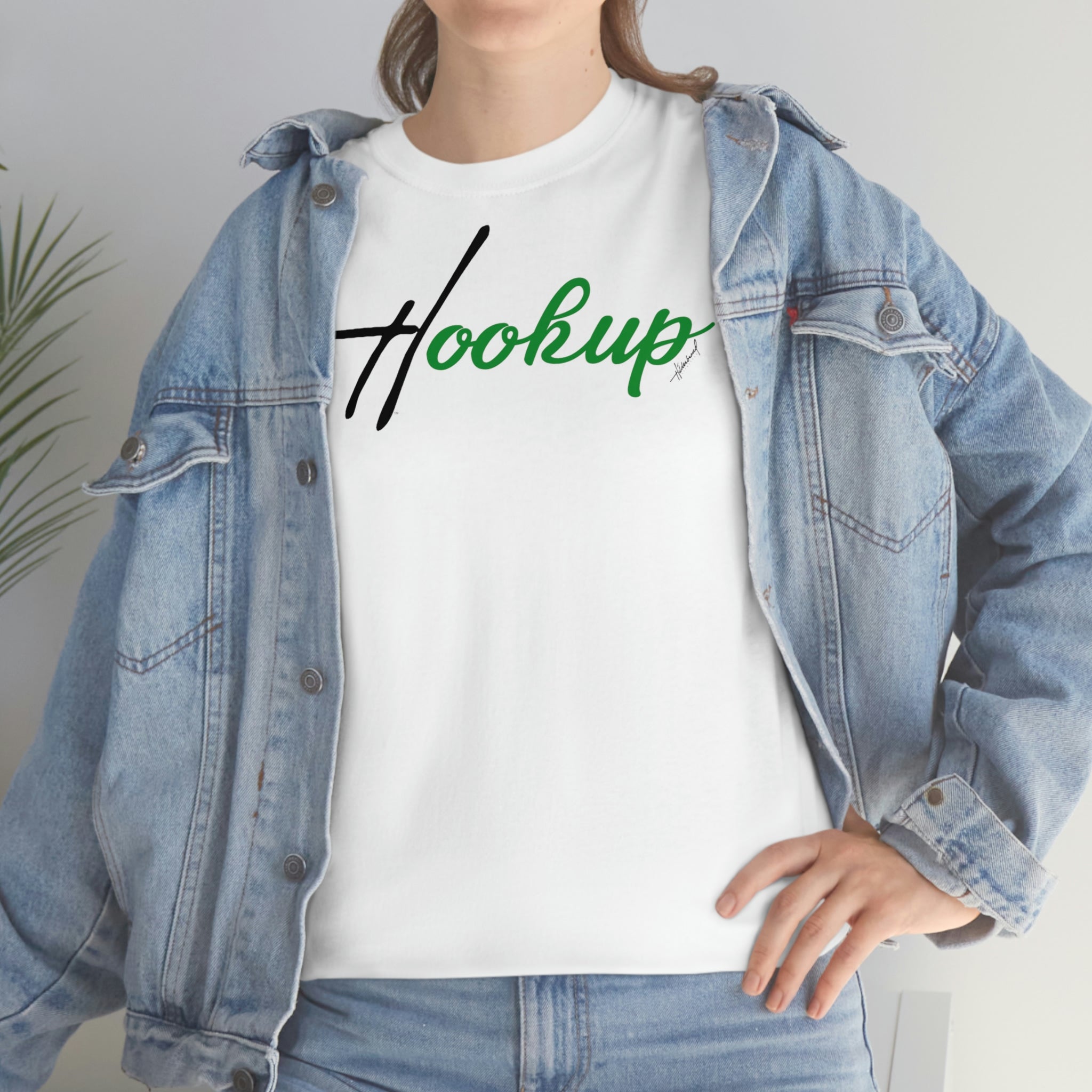 Hookup Icon Unisex Heavy Cotton Tee