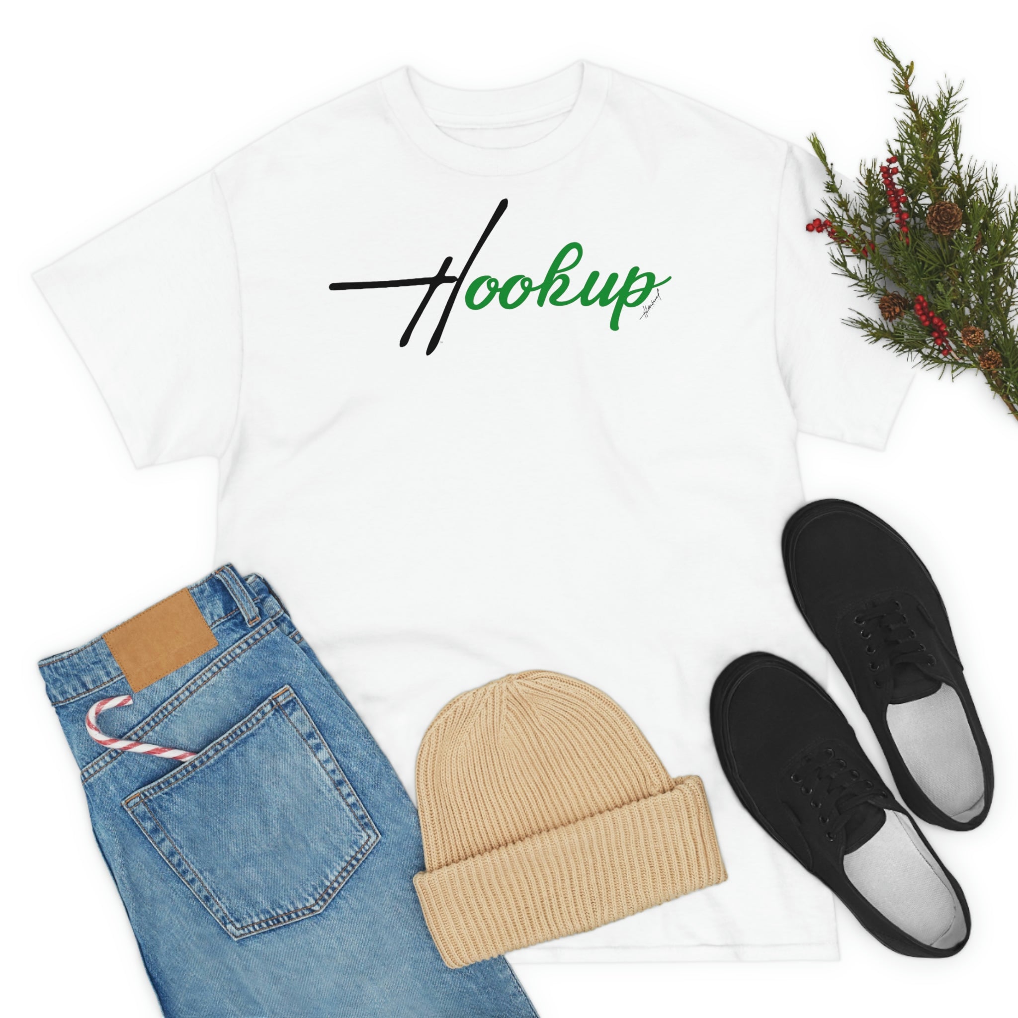 Hookup Icon Unisex Heavy Cotton Tee