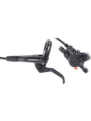 Shimano Deore BL-MT501/BR-MT500 Disc Brake and Lever - Front, Hydraulic, Post Mount, Resin Pads, Black