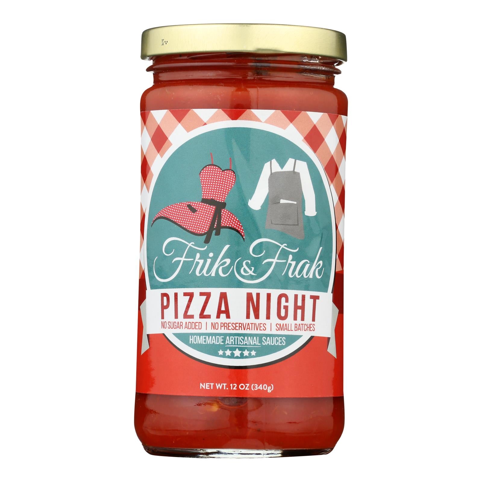 Frik And Frak - Sauce Pizza Night - Case Of 6-12 Oz