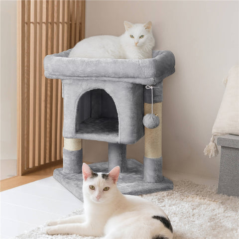 plush cat tree