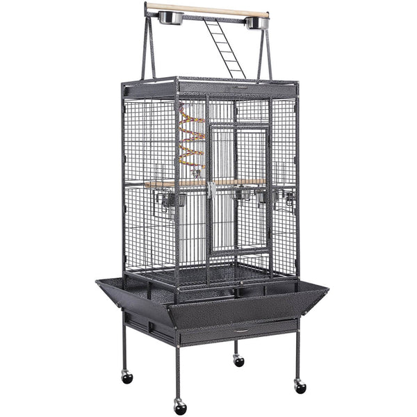 H 68.5”-inch Play-top Parakeet Cage