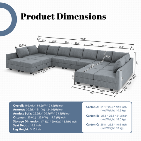 Product Demensions