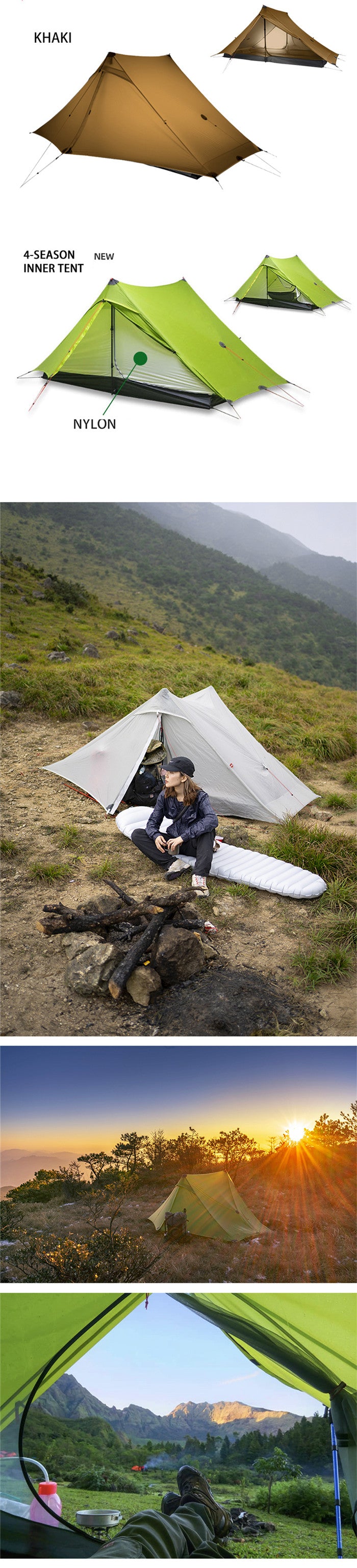 pro Zelt 2 Personen Outdoor