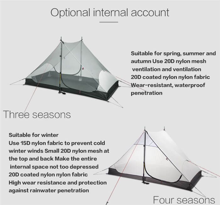 Camping Tent 3-Season