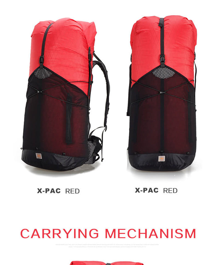 3F UL GEAR Trajectory 55 Camping Hiking Backpack