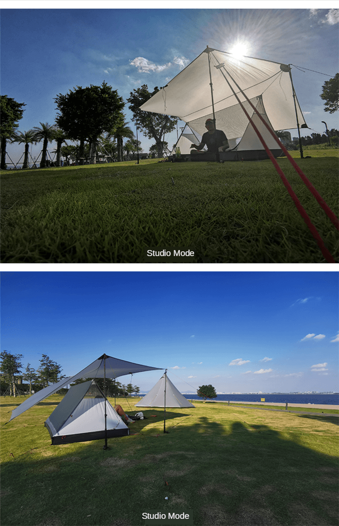 Tente de camping ultralégère pour 2 personnes