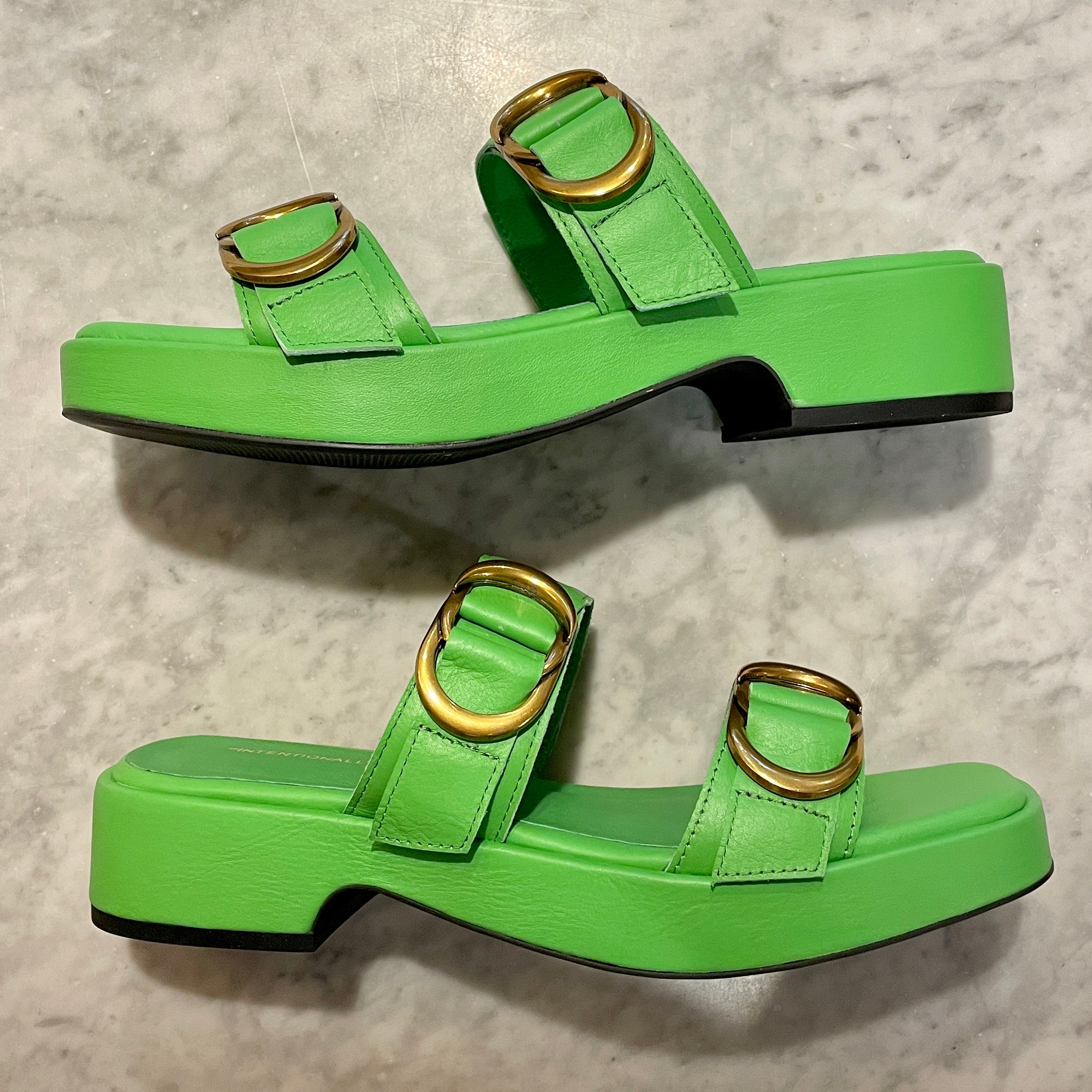 Intentionally Blank Orion Sandal -  Verde