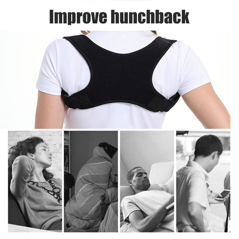 Back Posture Corrector for Men and Women Discreet Under Clothes Comfortable and Effective Clavicle Brace for Neck Shoulder Back Pain Relief