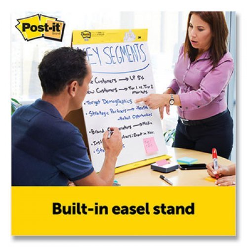 3M Post-it Tabletop Easel Pad with Primary Lines (563PRL)