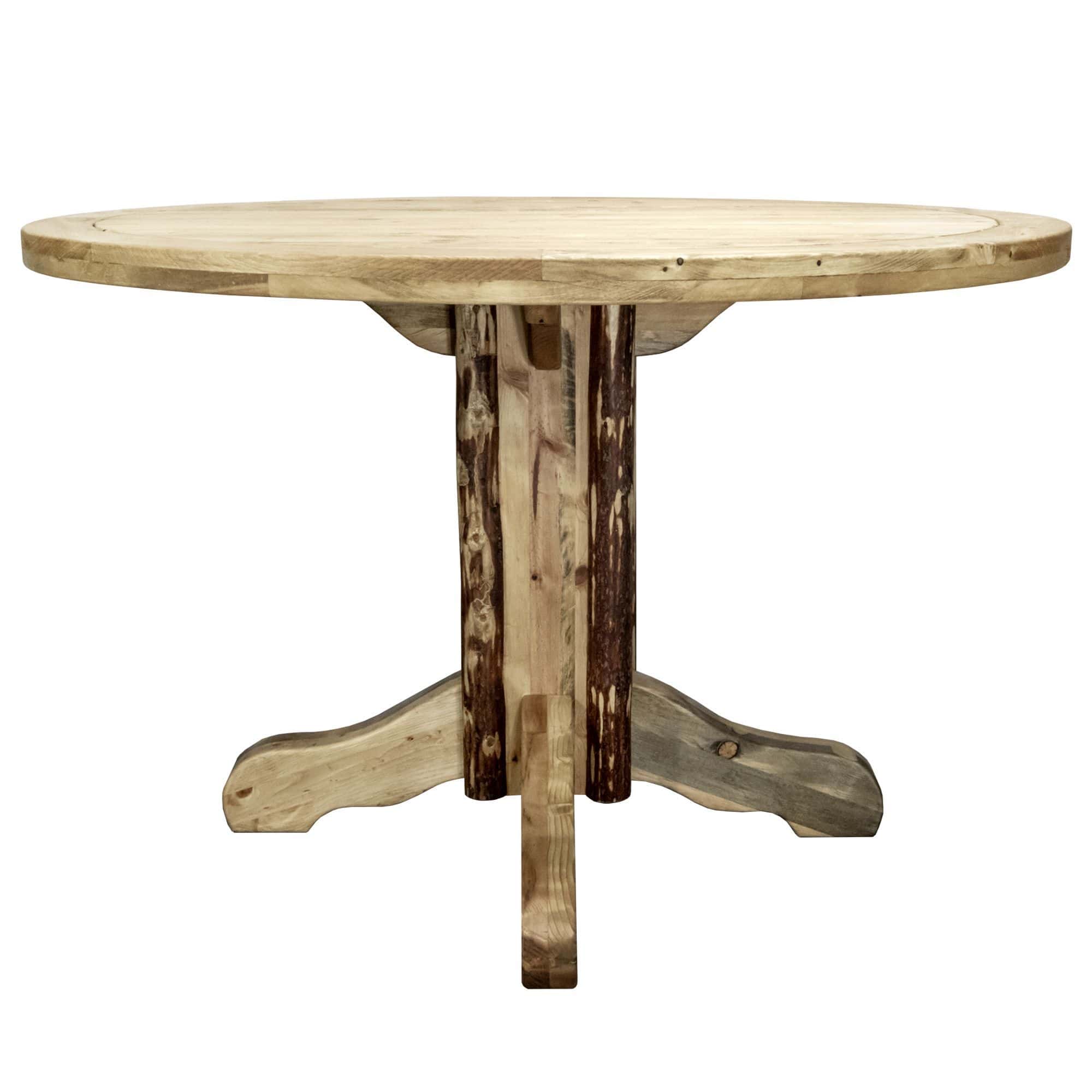 Glacier Country Collection Patio Table, Exterior Stain Finish