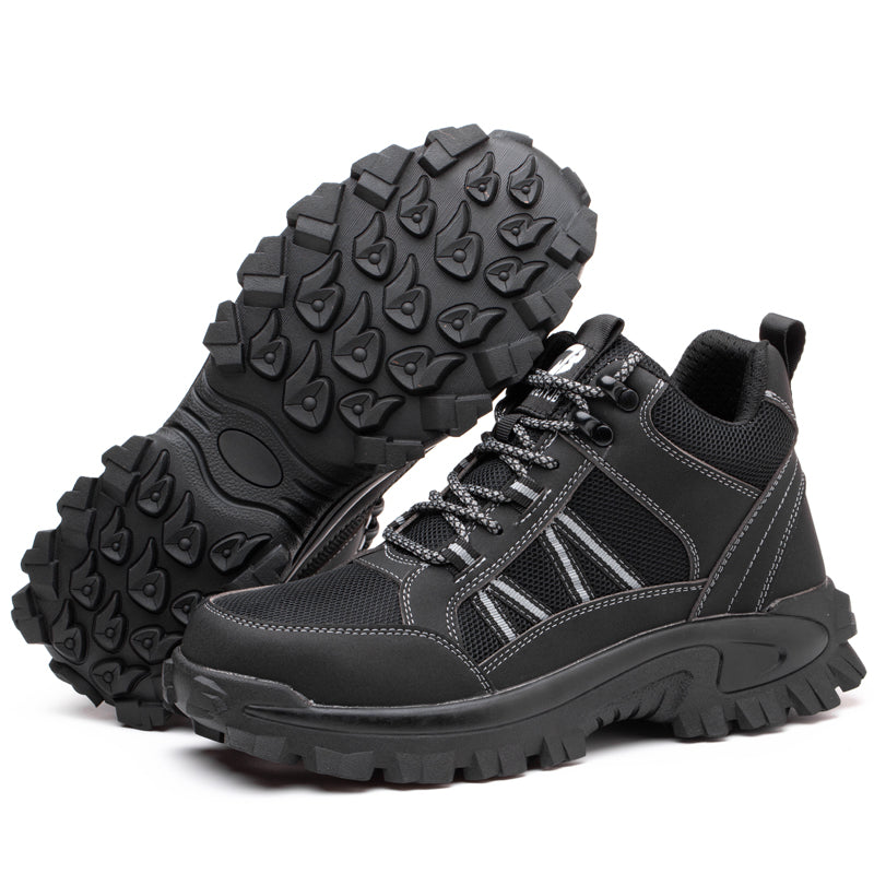 Tactical Steel Toe Safety Shoes Breathable and Shockproof - 665