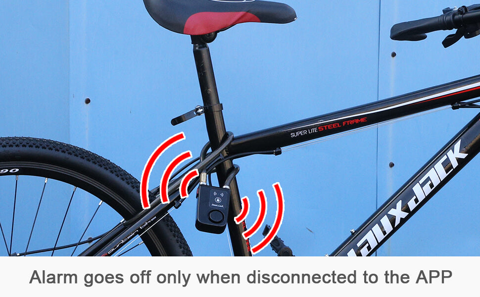 Bluetooth Bike Lock Alarm