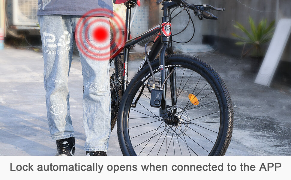 Bluetooth Bike Lock Alarm