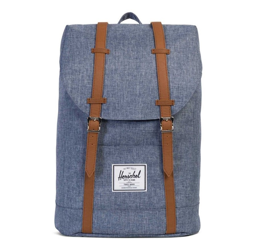 Herschel Supply Co. Retreat Backpack - Dark Chambray Crosshatch