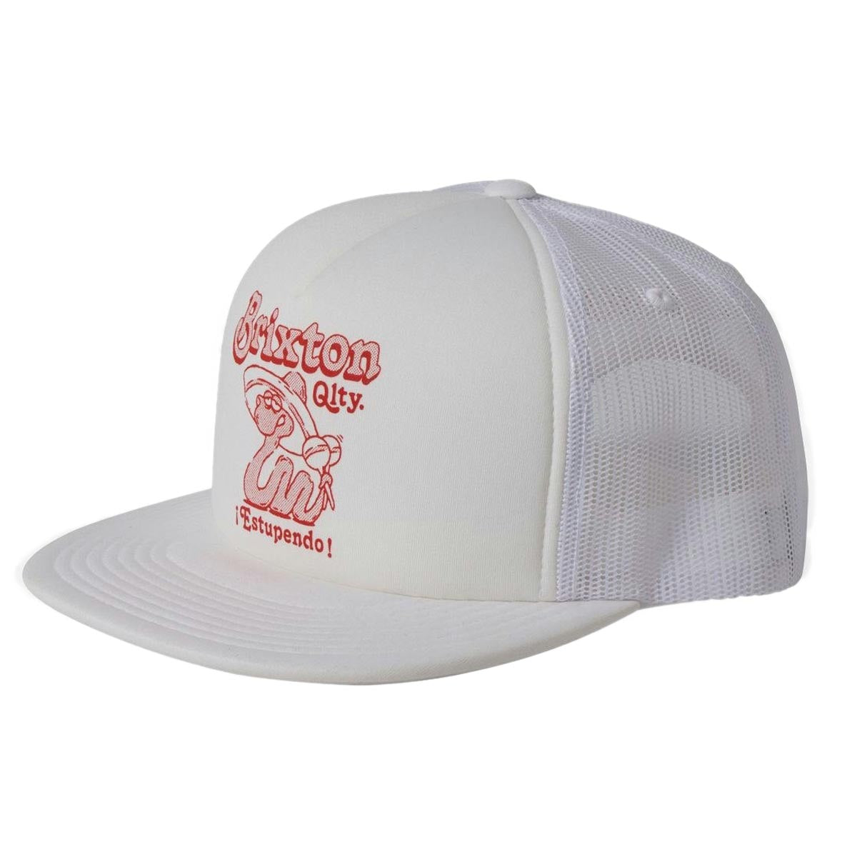Brixton Estupendo Hp Trucker Hat - White