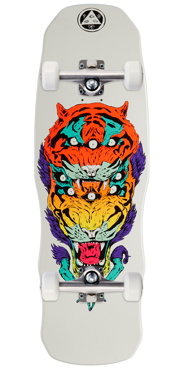 Welcome Triger On a Dark Lord Skateboard Complete - White Dip - 9.75