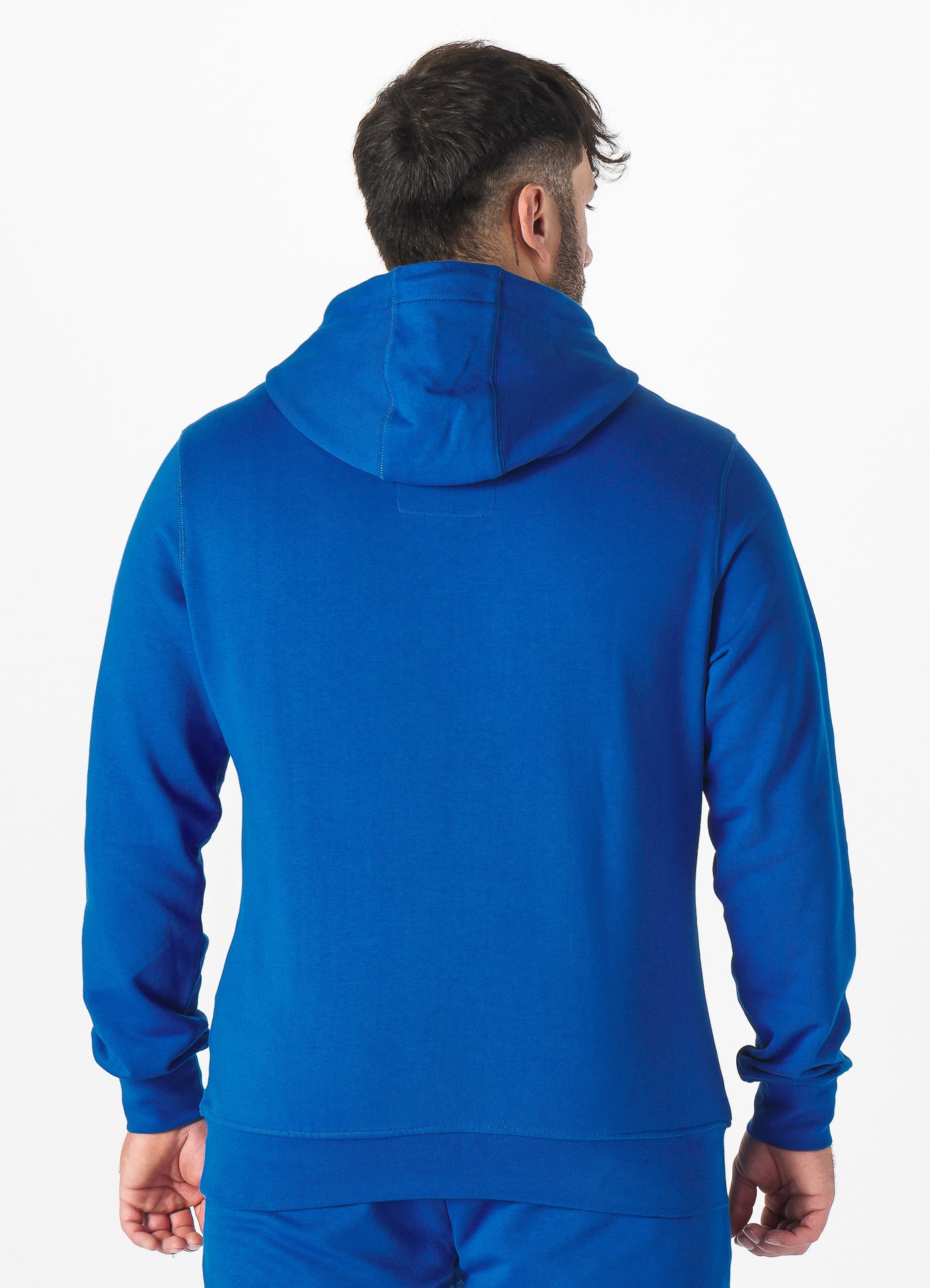 TERRY HILLTOP Blue Hoodie