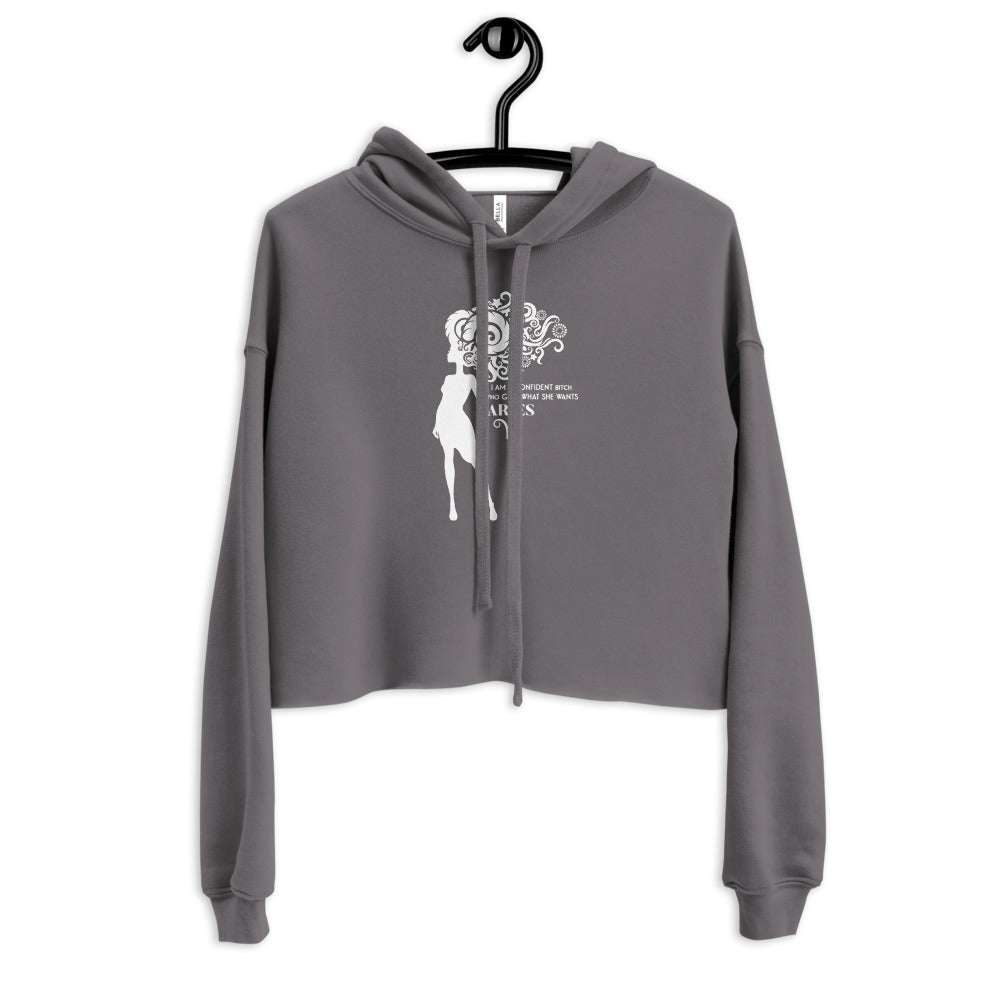 Crop Hoodie - Aries