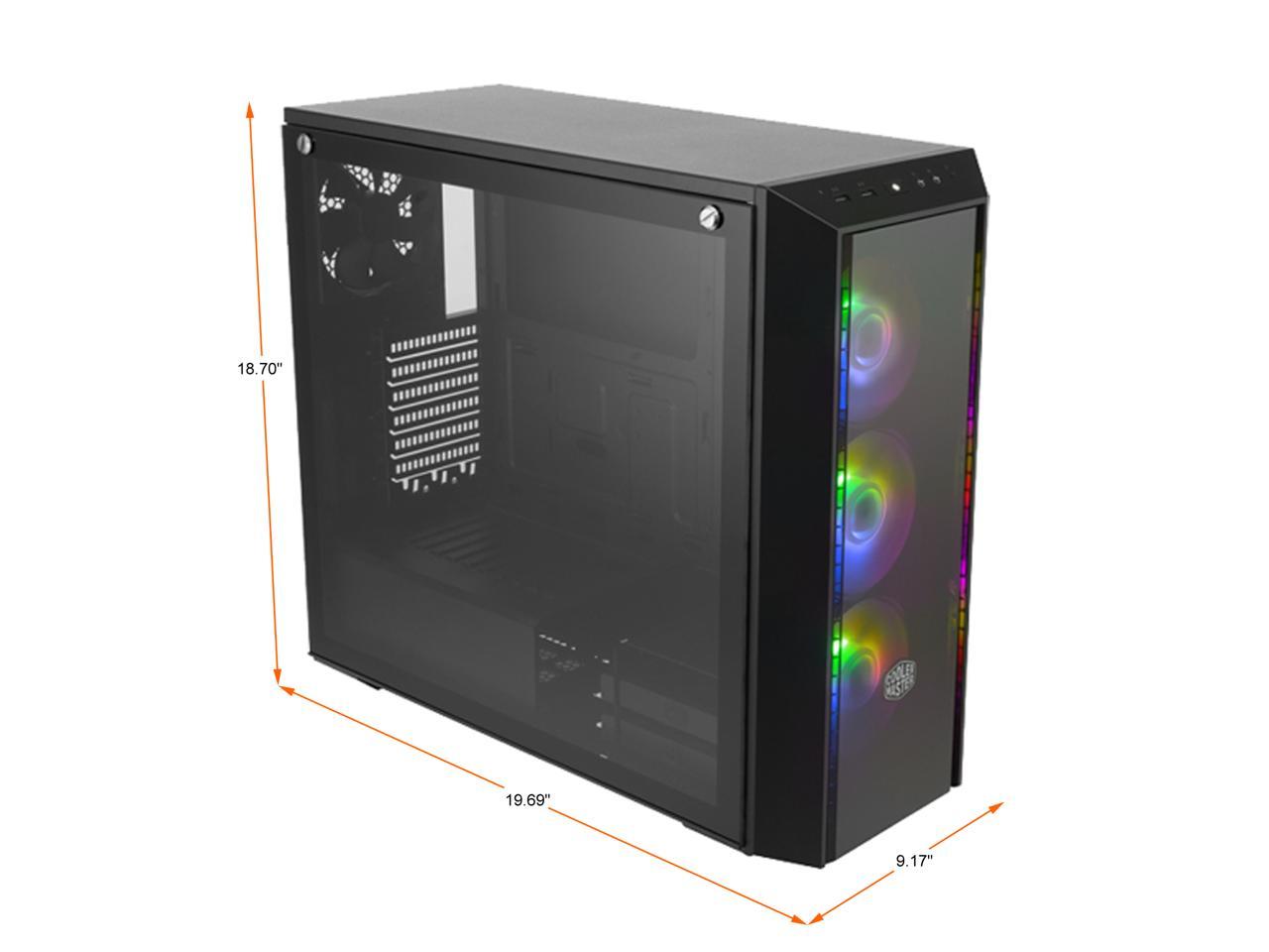 Cooler Master MasterBox Pro 5 ARGB ATX Mid-Tower with Adaptable Layout E-ATX up to 10.5